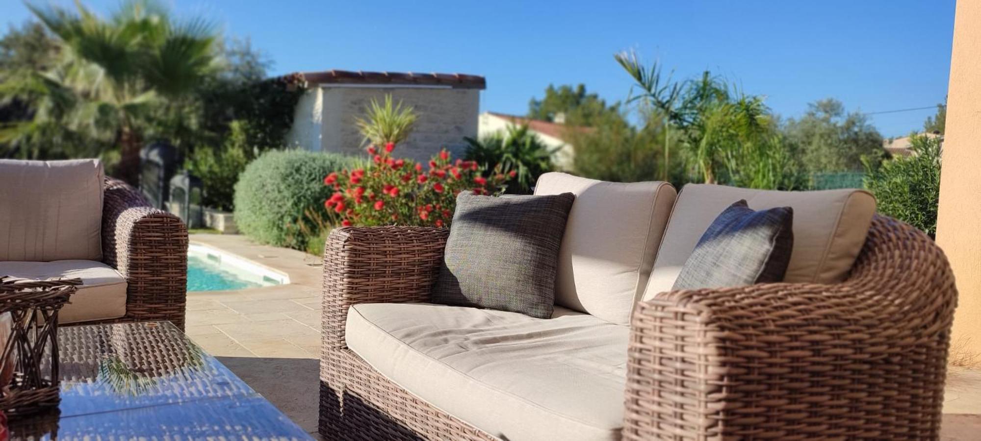 La Chabertine Bed & Breakfast Gareoult Luaran gambar